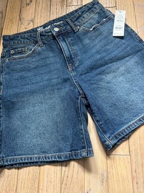 NWT high rise denim shorts size 00 or XS